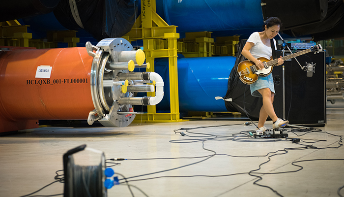 Deerhoof vs. CERN's Large Hadron Collider