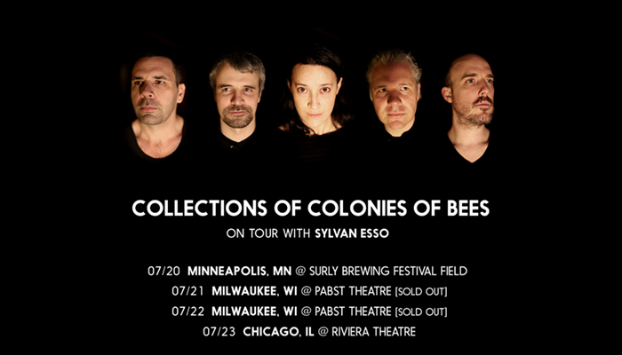 Collections of Colonies of Bees supporting Sylvan Esso on tour this summer