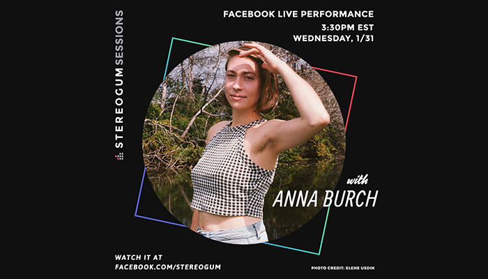 Anna Burch crushed two live solo sets @ Stereogum Studios + NYLON in New York