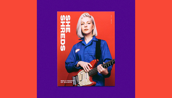 Molly Rankin from Alvvays lands the cover of She Shreds Magazine Issue #14