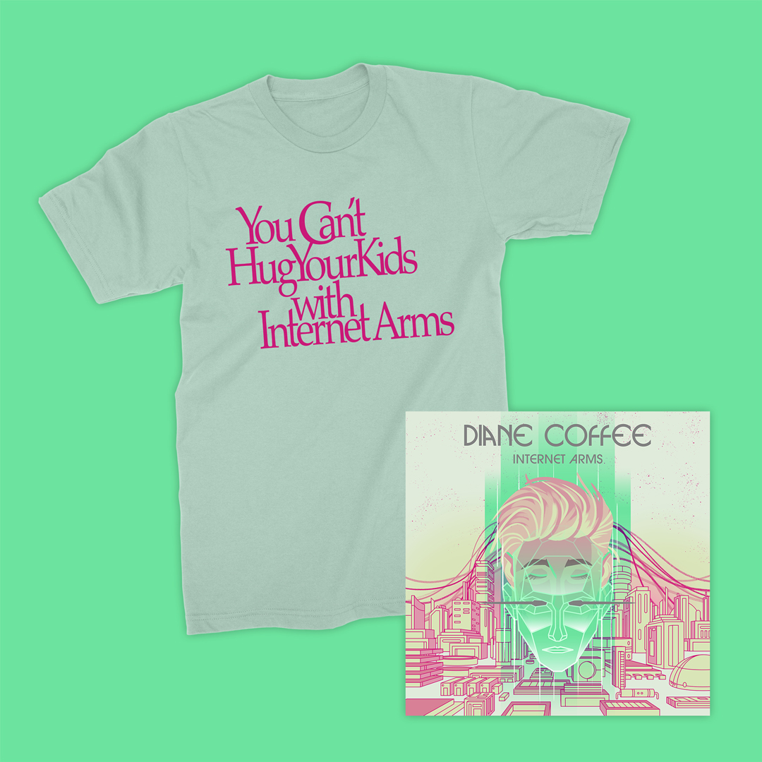 Shirt Diane Coffee Internet ArmsNo Hugs Merch T Polyvinyl nv80mONwPy