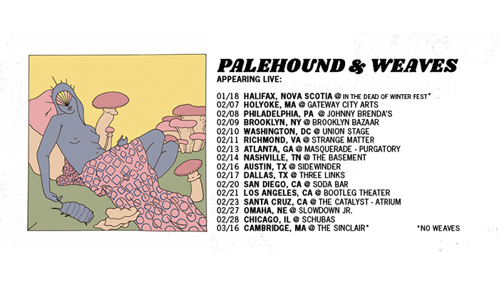 Palehound announces 2018 co-headline tour with Weaves