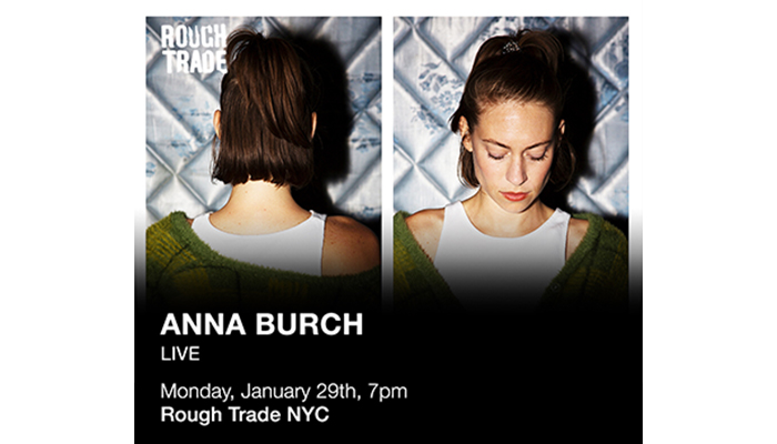 TONIGHT! Anna Burch FREE In-Store @ Rough Trade NYC