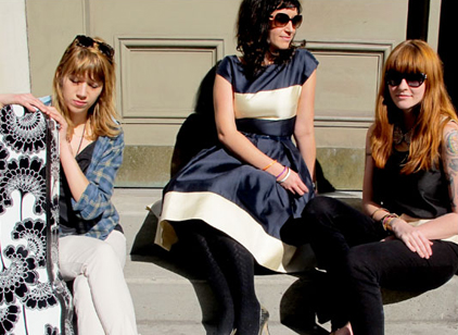 Vivian Girls Team Up w/ Kate Spade For Pop Up Shows