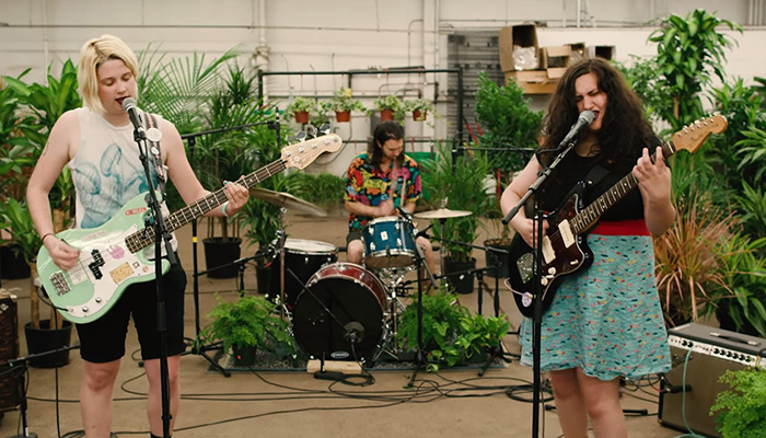 Audiotree shares Far Out session with Palehound performing live in a flower shop